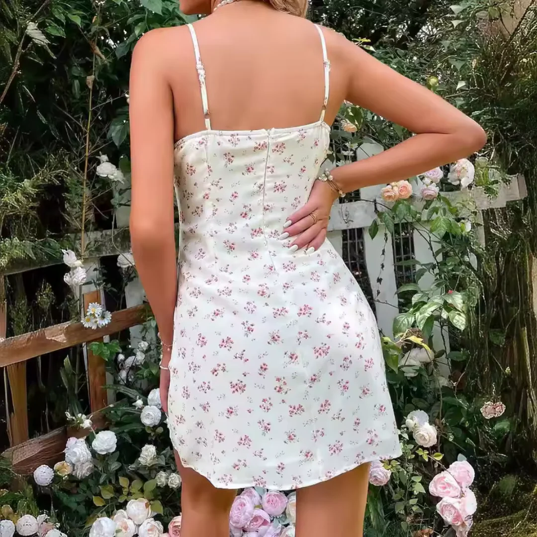 Léonie | Vestido corto floral de verano