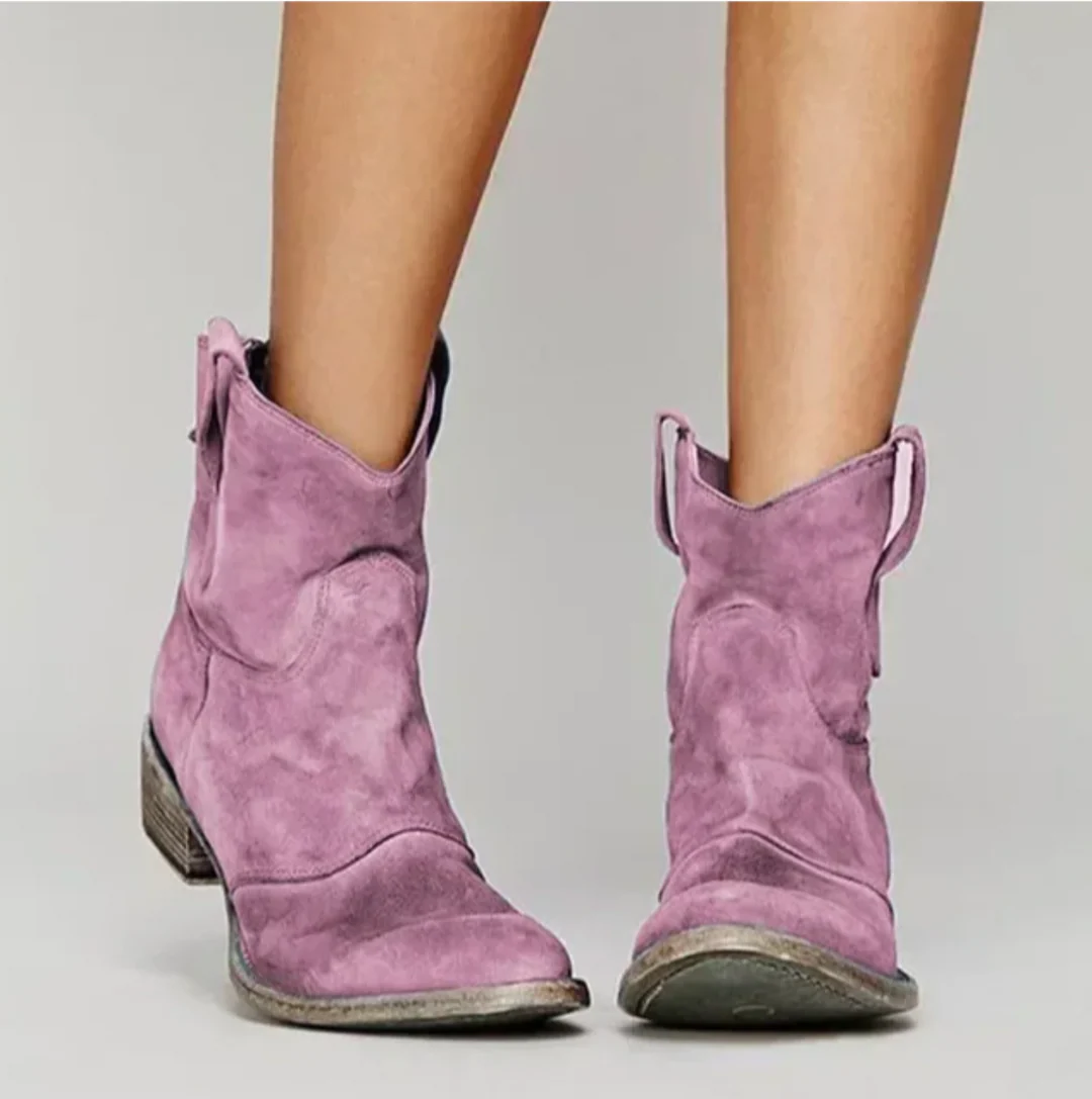 Millie | Botas Western de Ante