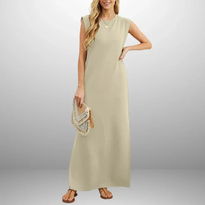 Sorela | Vestido largo fluido sin arrugas