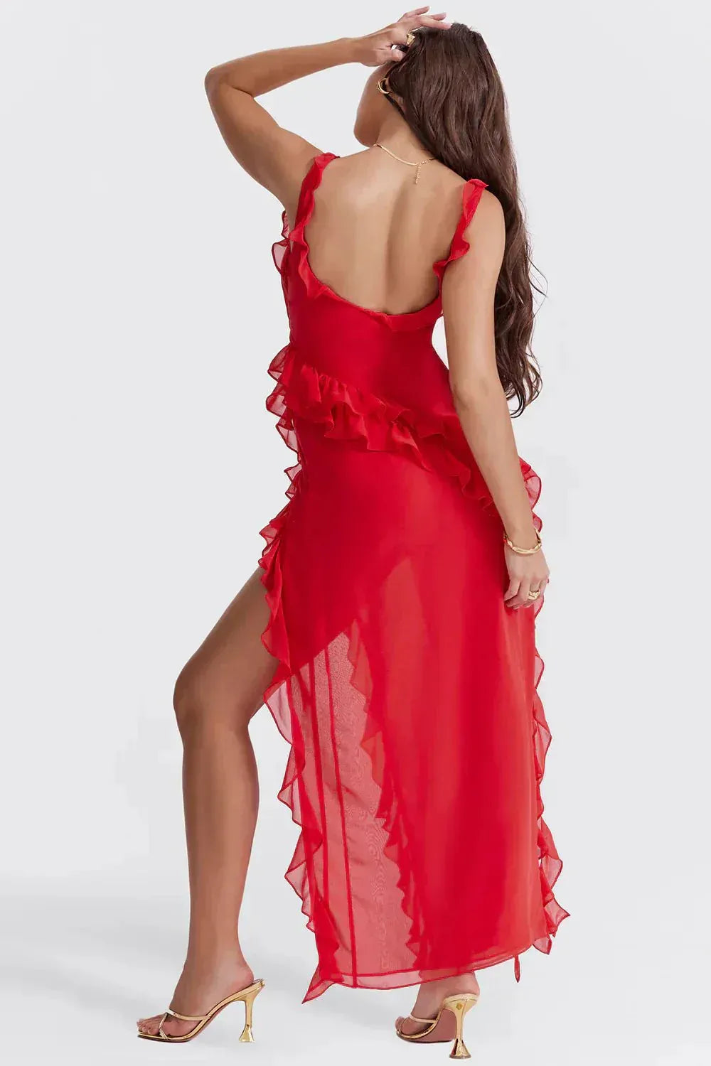 Lara™ | Vestido Largo con Abertura Elegante