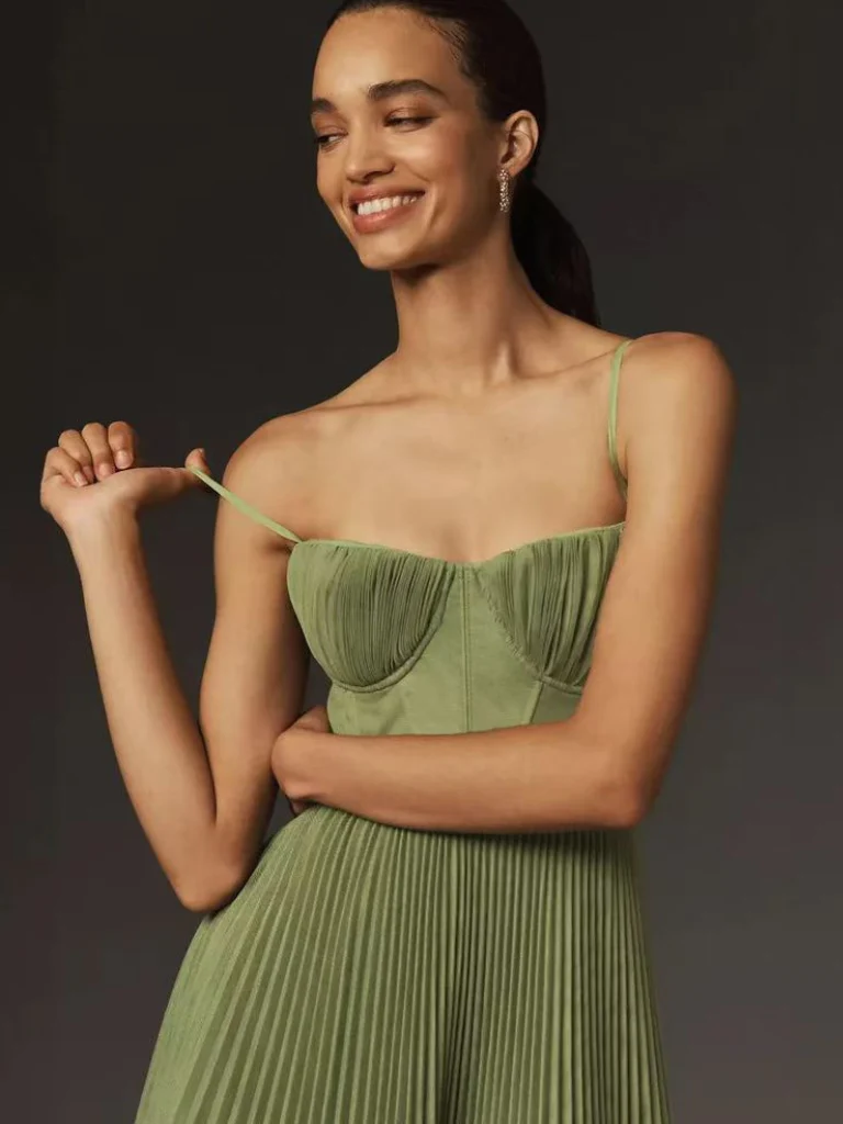 Claire – Vestido Verde Estiloso