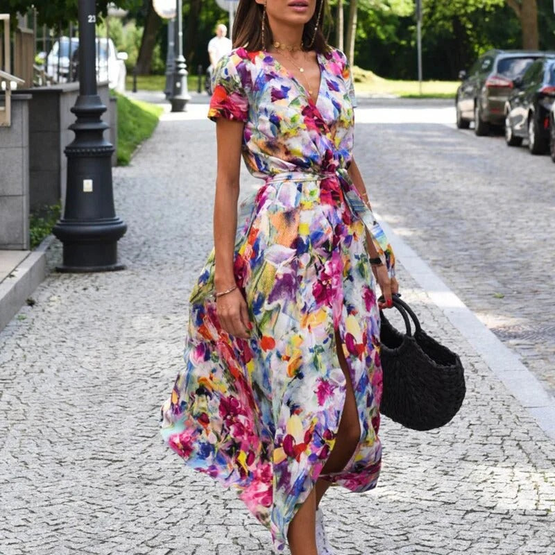 AVA™ – Vestido Chic Escote en V