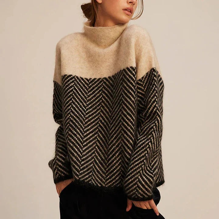 Jersey de Cuello Alto Paulina | Tu Refugio de Estilo