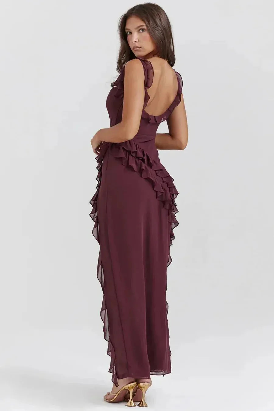 Lara™ | Vestido Largo con Abertura Elegante