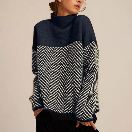 Jersey de Cuello Alto Paulina | Tu Refugio de Estilo