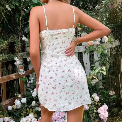 Léonie | Vestido corto floral de verano