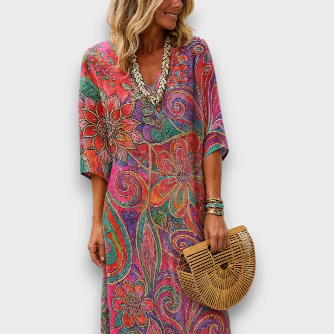 Akam™ | Elegante vestido floral