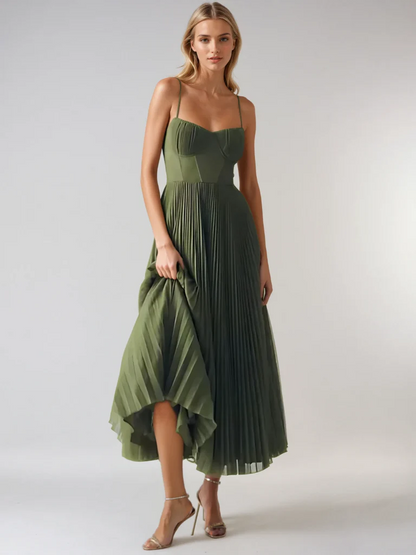 Claire – Vestido Verde Estiloso