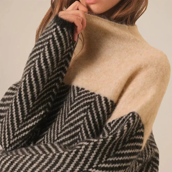 Jersey de Cuello Alto Paulina | Tu Refugio de Estilo