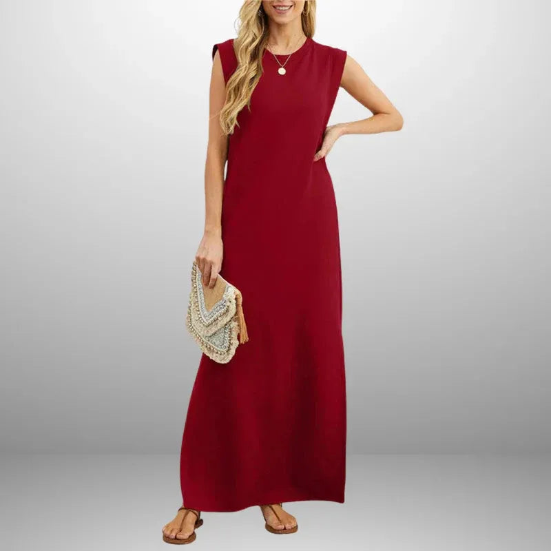 Sorela | Vestido largo fluido sin arrugas