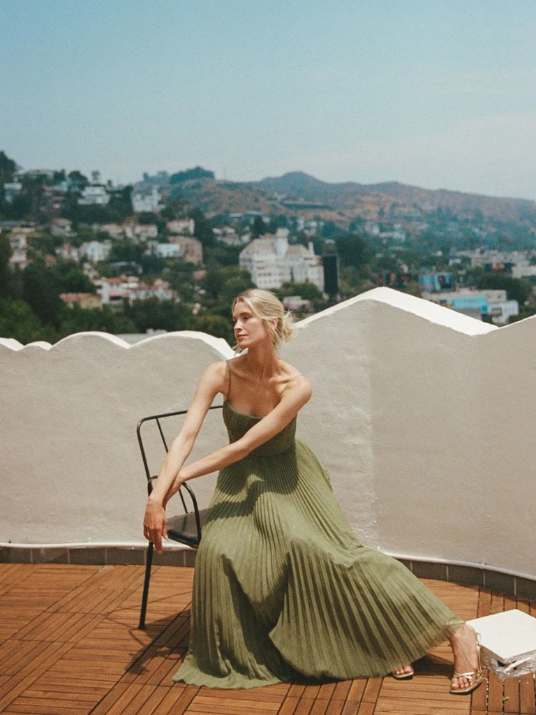 Claire – Vestido Verde Estiloso