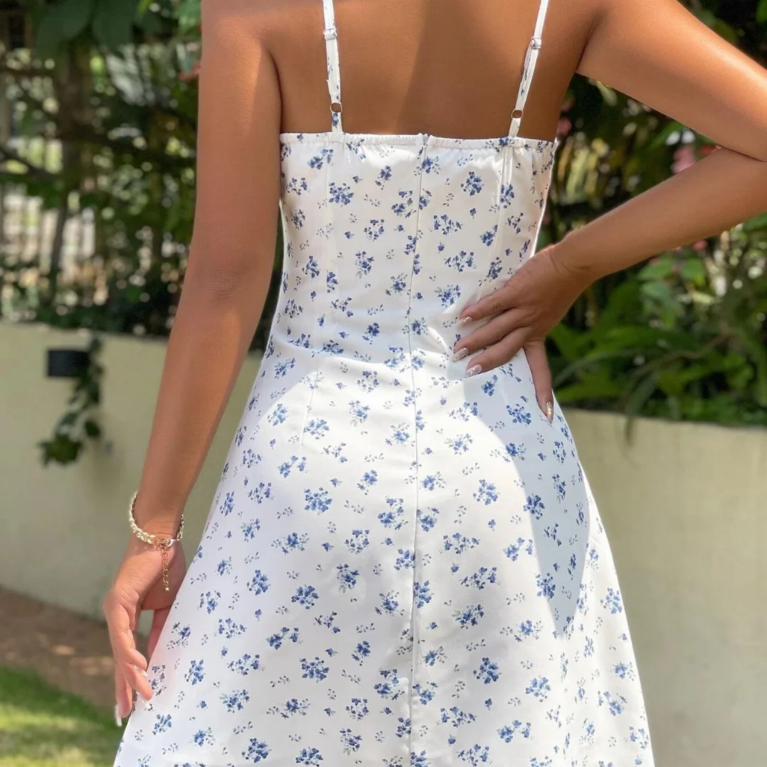 Léonie | Vestido corto floral de verano