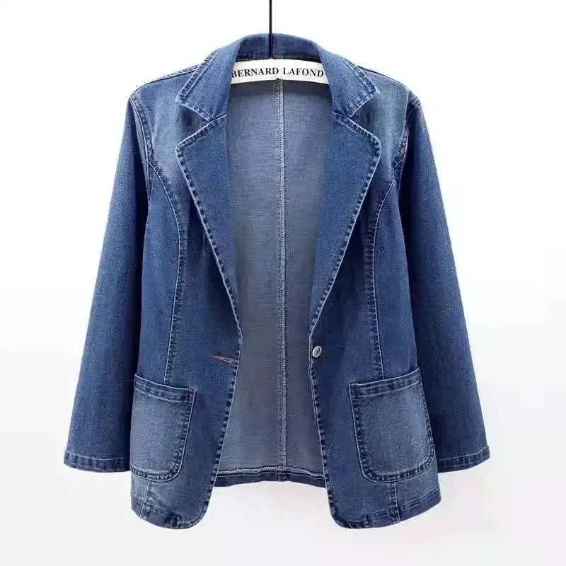 Chaqueta Blazer Denim 'Eveline' | Elegancia Casual