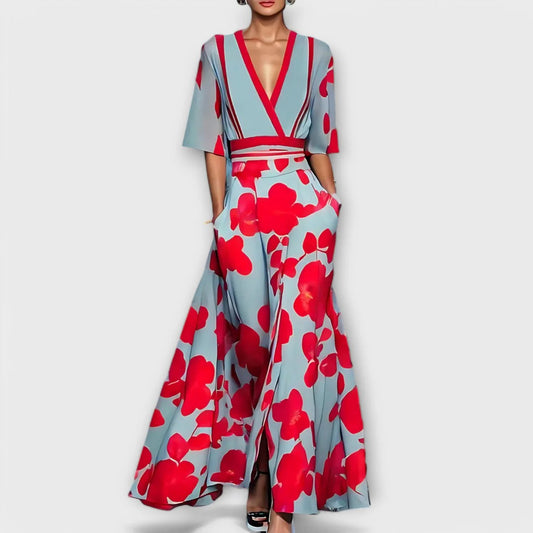 Vestido Lola | Estampado Floral y Corte Imperio