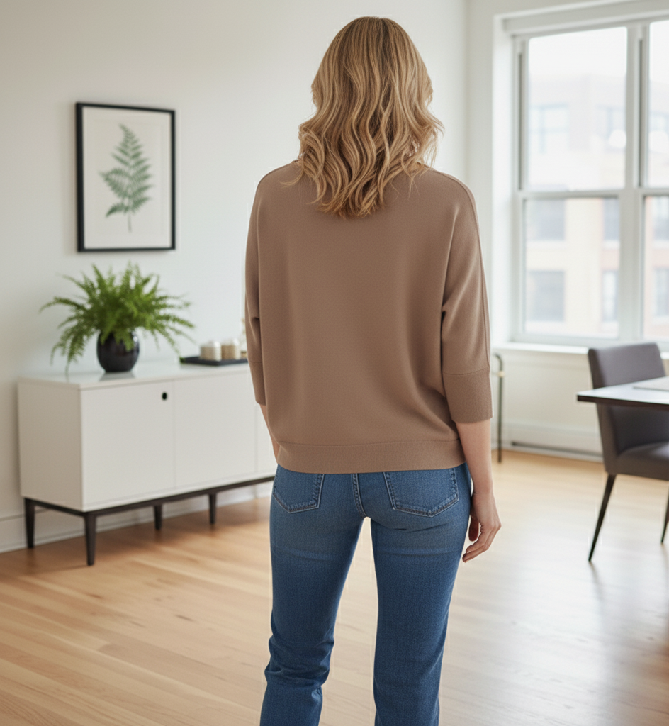 Top 'Esencial' de Punto Premium (Pieza Individual)